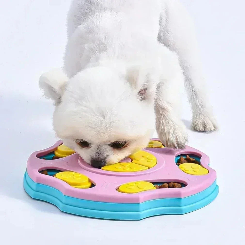 Interactive Dog Puzzle Toy & Slow Feeder Bowl – IQ Training Food Dispenser - Image 3