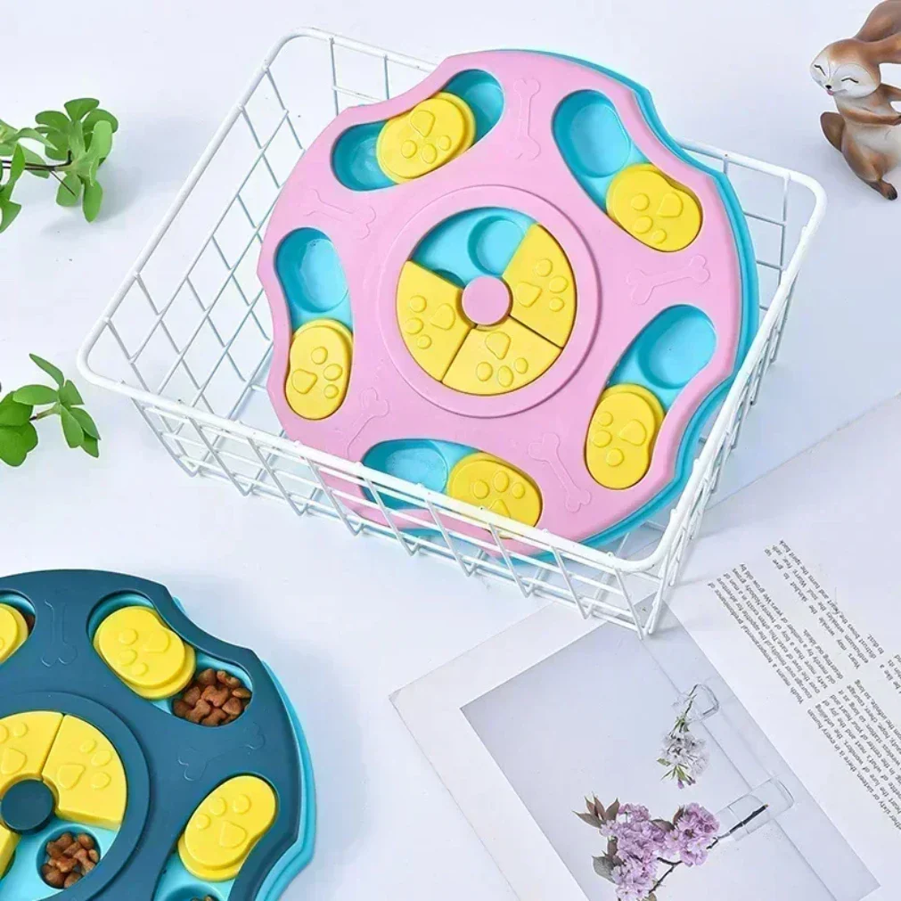 Interactive Dog Puzzle Toy & Slow Feeder Bowl – IQ Training Food Dispenser - Image 4