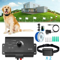 Invisible Wireless Electric Dog Fence System with Outdoor Training Remote Control - Image 7