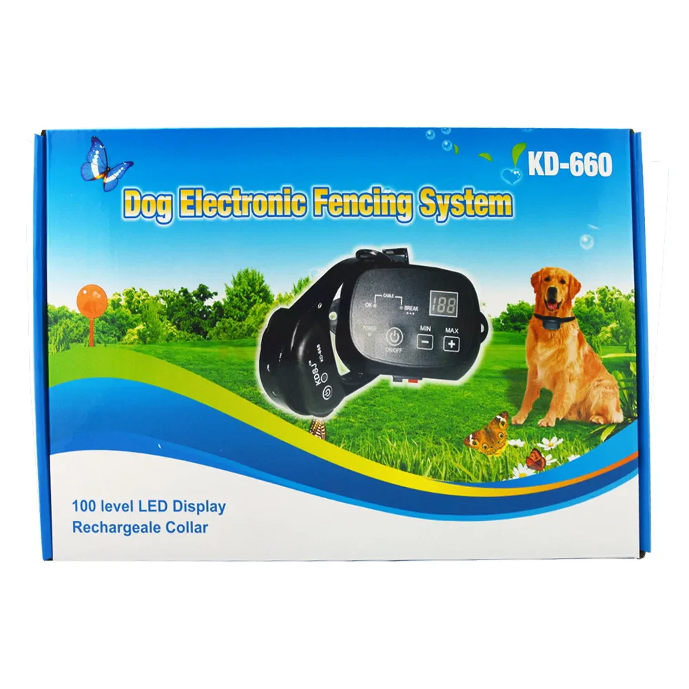 KD660 Hidden Dog Fence In-ground Wire Friendly Pet Containment with Training Collar - Image 3