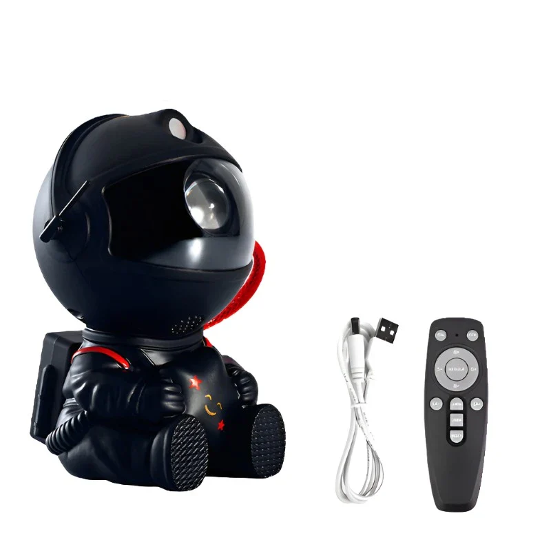 Kids' Astronaut Star Paintable DIY Projector Night Light - Image 7
