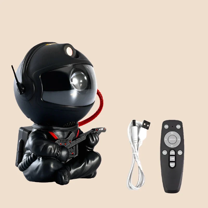 Kids' Astronaut Star Paintable DIY Projector Night Light - Image 9