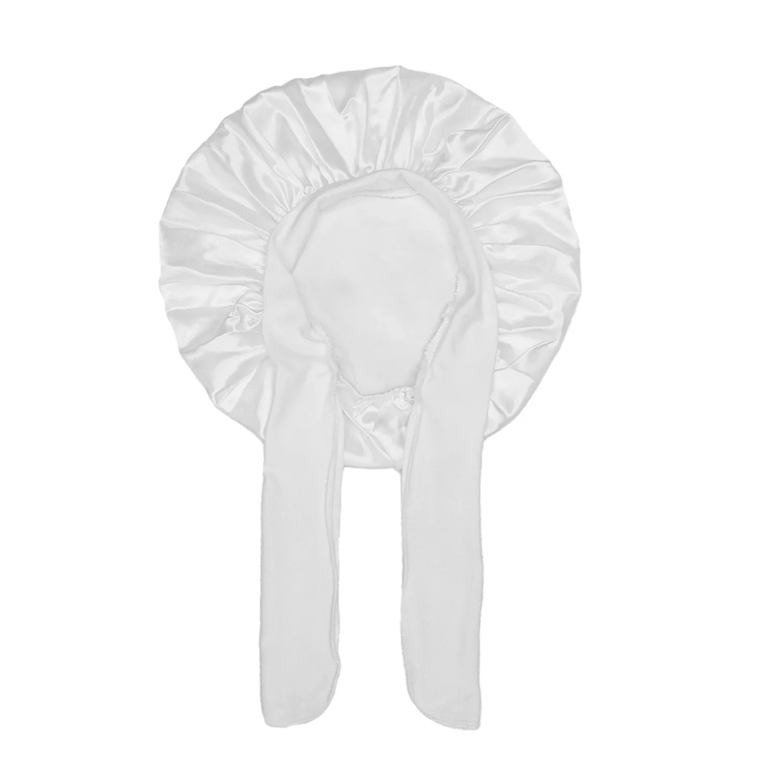 Kids Satin Bonnet With Ribbon - Image 15