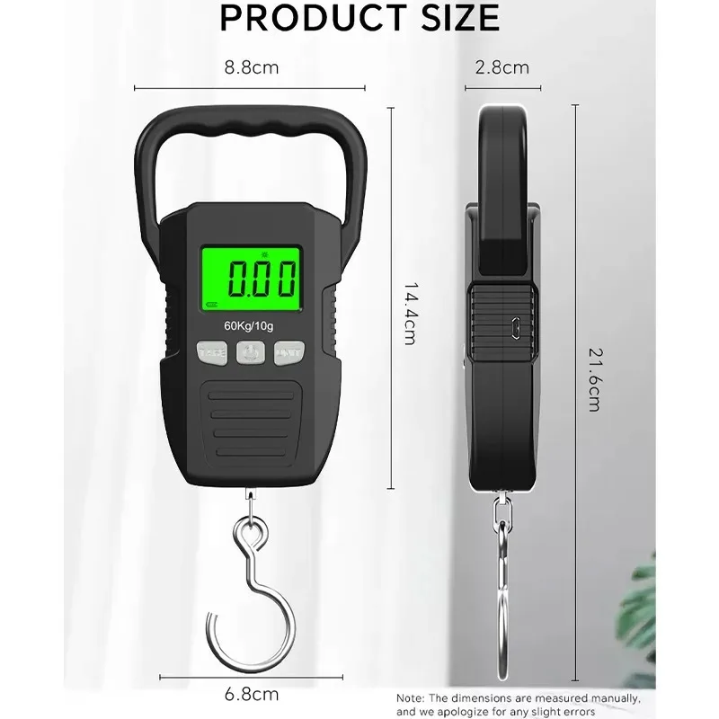LCD Digital Hanging Scale - Image 6