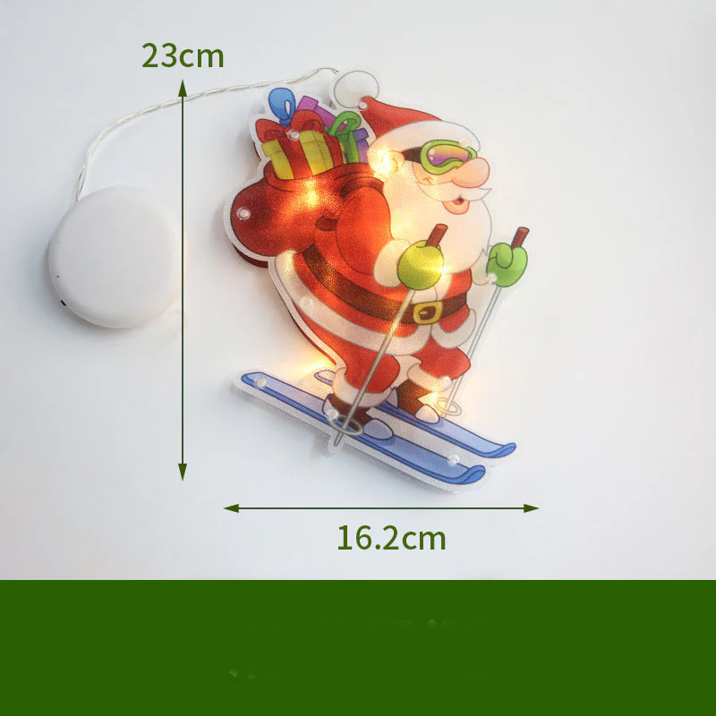 LED Suction Cup Window Hanging Lights Christmas Decoration - Image 8
