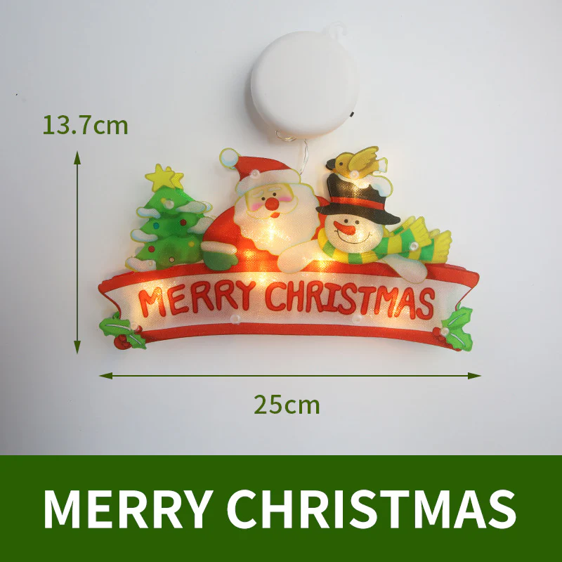 LED Suction Cup Window Hanging Lights Christmas Decoration - Image 9
