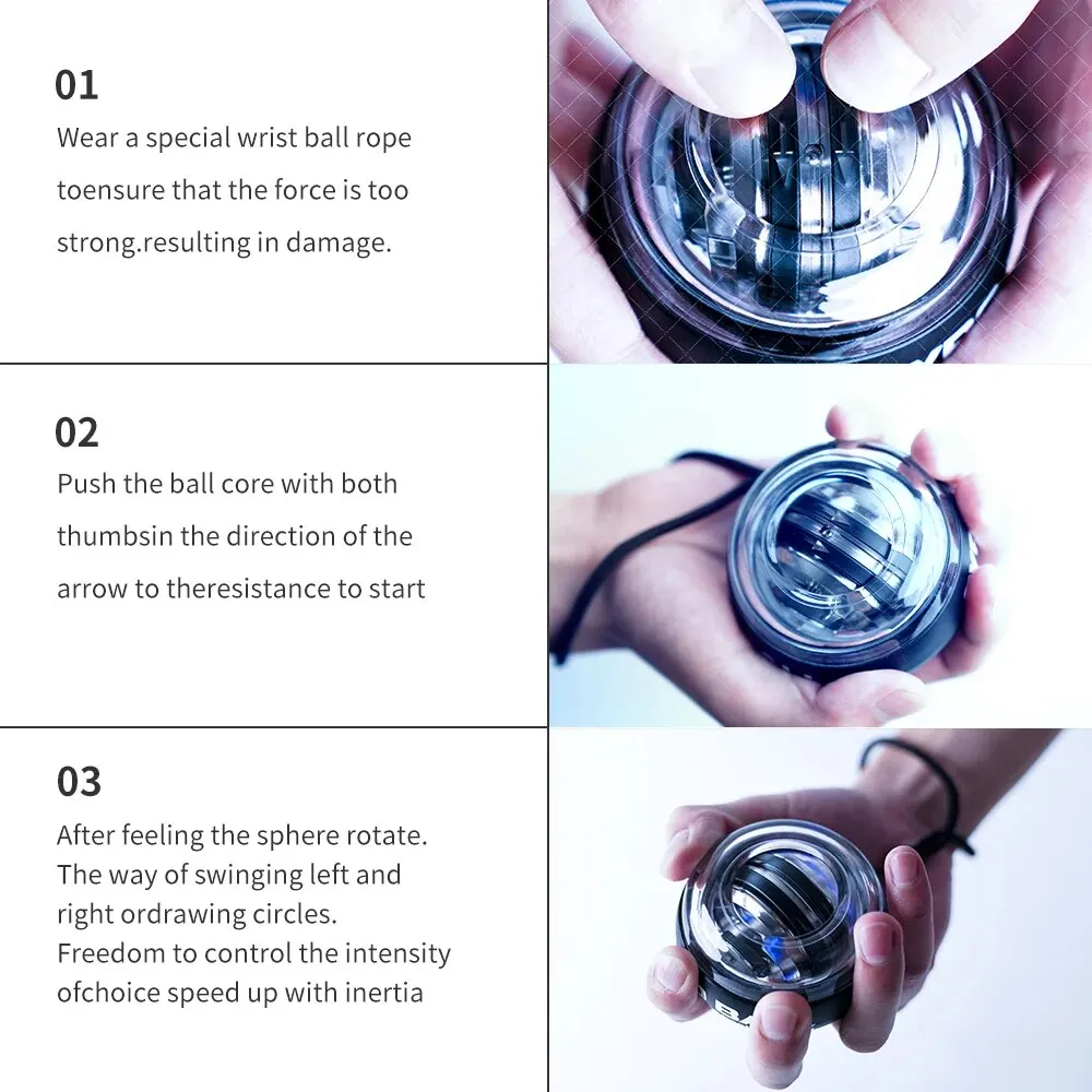 LED Wrist Trainer Ball - Image 5
