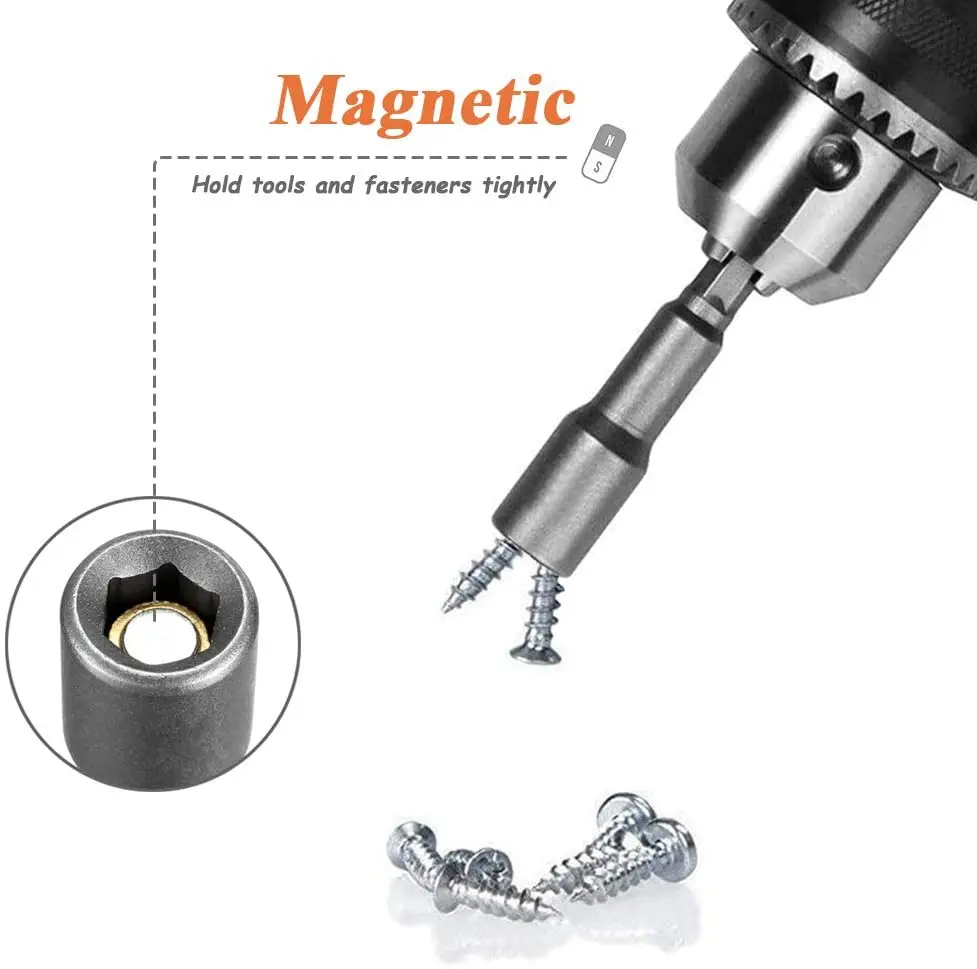 Magnetic 6mm-19mm impact Driver Socket - Image 4