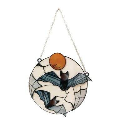Moon Bat Decorative Acrylic Pendant - Image 7