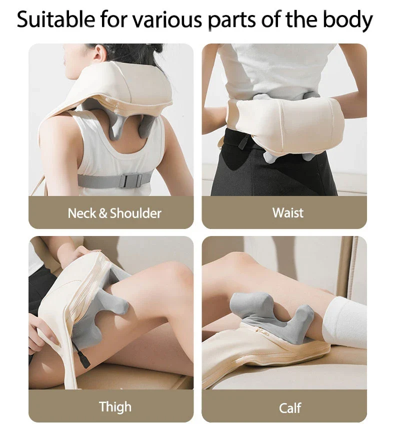 Multifunctional Cervical & Trapezius Muscle Massager – Neck, Shoulder & Hot Compress Therapy - Image 6