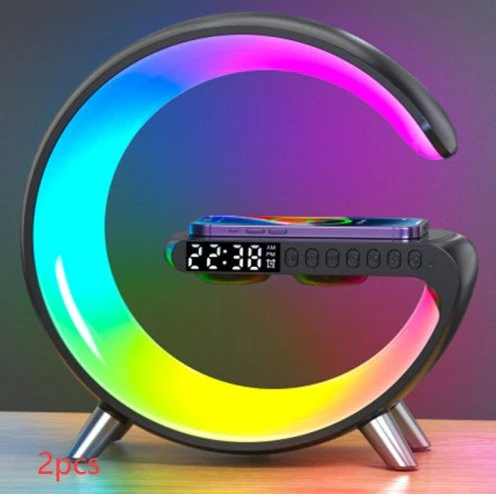 Multifunctional LED Lamp with Bluetooth Speakers Wireless Charger - Image 18