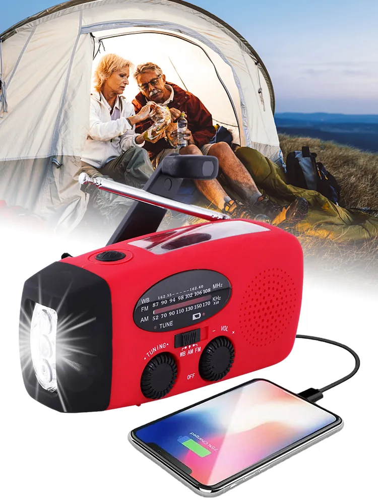 Multifunctional Solar Hand Crank Radio - Image 6