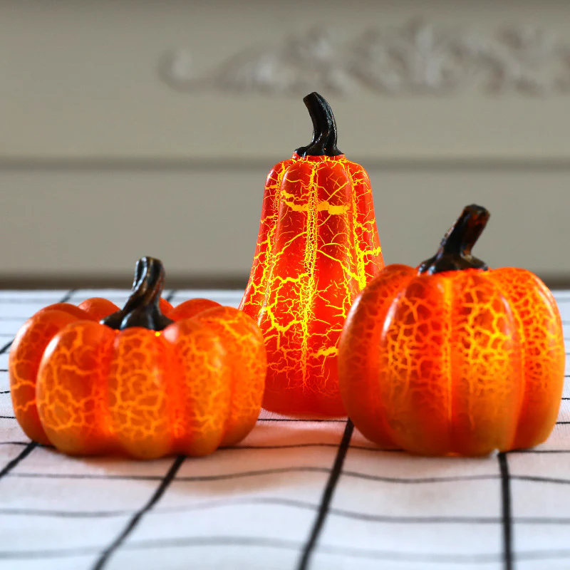 Halloween LED Candle Lamp Luminous Pumpkin Lantern - Image 4
