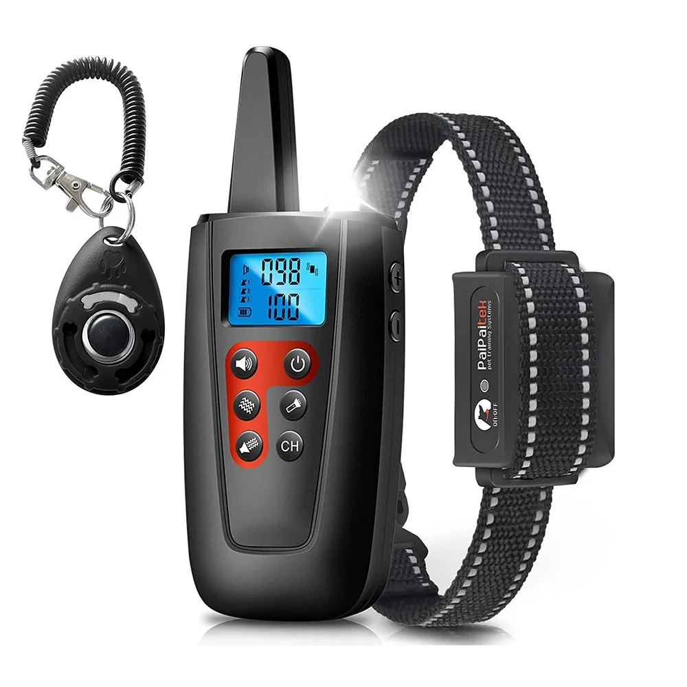 No Shock Dog Training Collar with Remote (Model: PD 526V-1) Beep & Vibration Modes | 3300 ft Range - Image 7