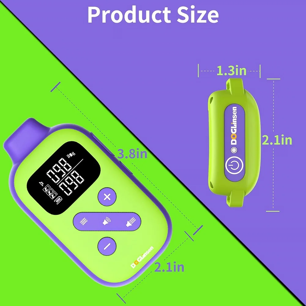 No Shock Vibrating Dog Collar with Remote - Image 4