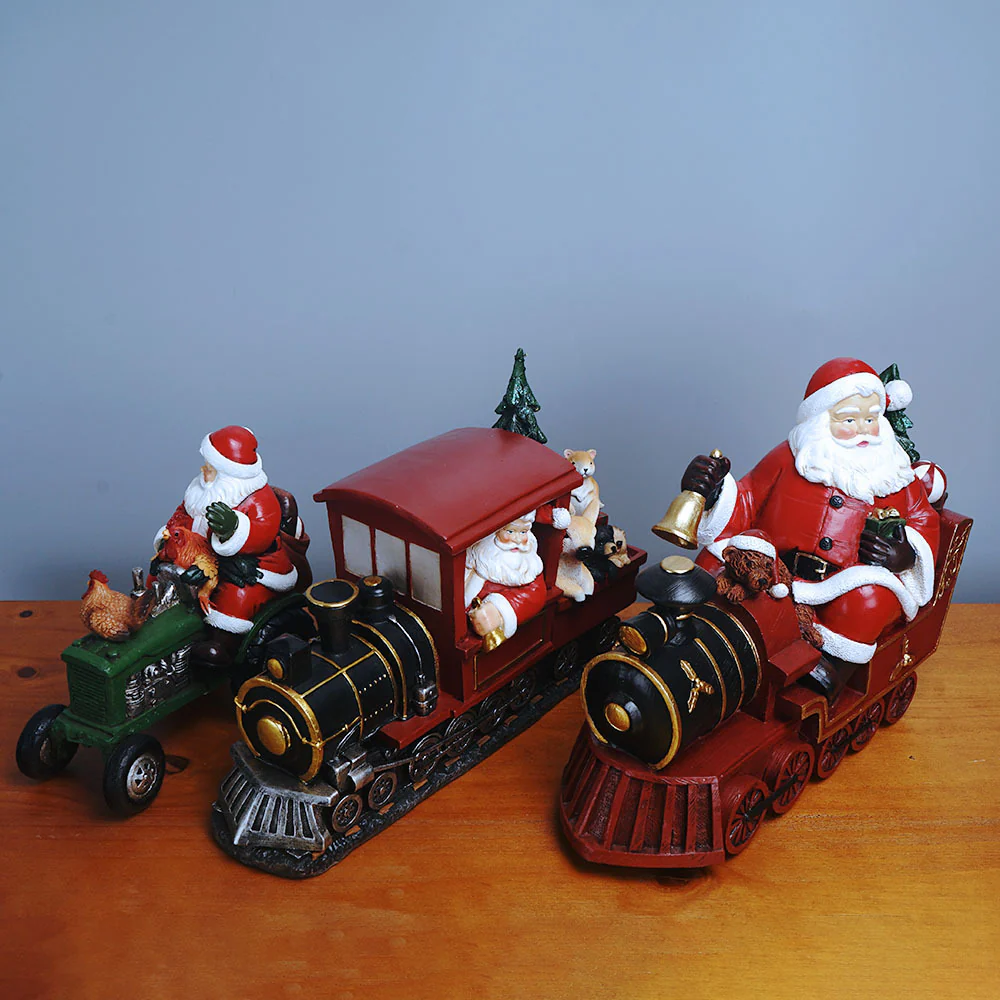 Nordic Christmas Resin Decorative Ornaments - Image 2