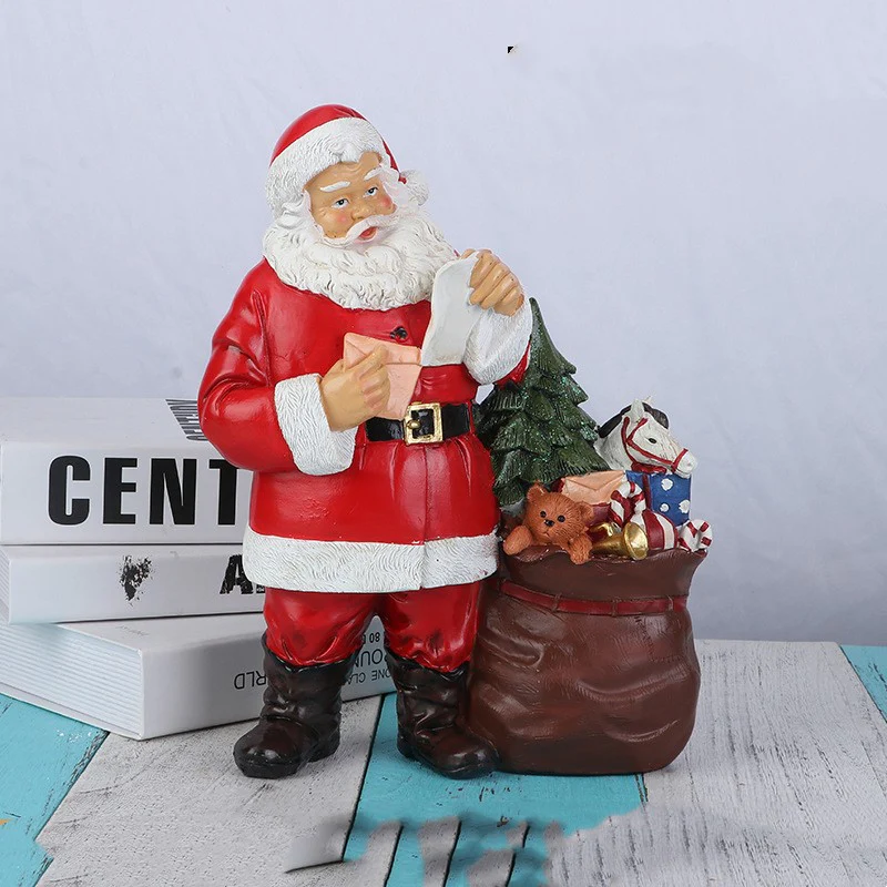 Nordic Christmas Resin Decorative Ornaments - Image 4