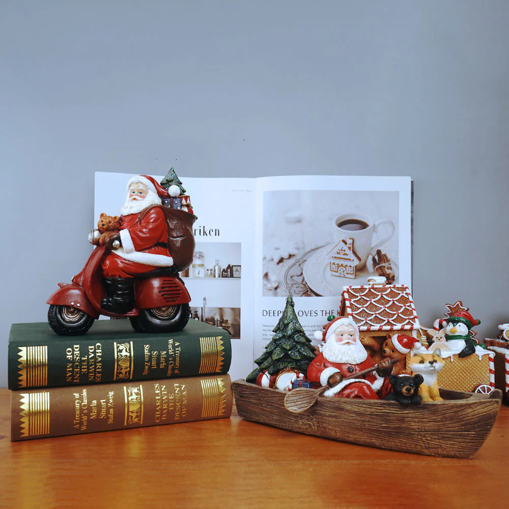 Nordic Christmas Resin Decorative Ornaments - Image 8