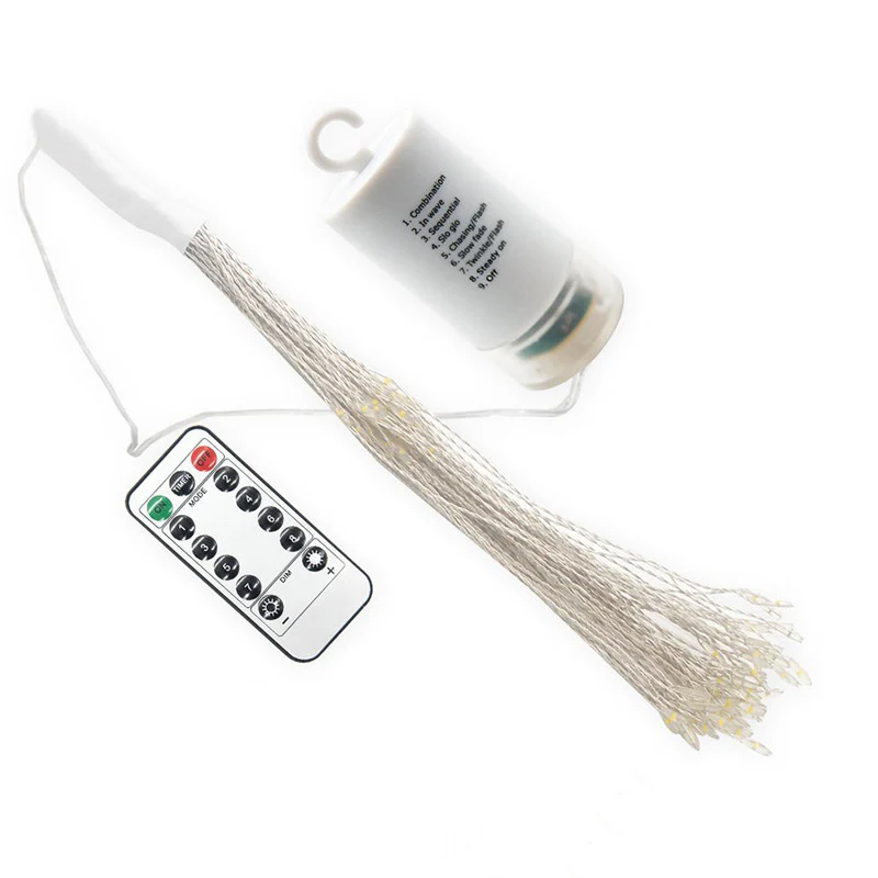 Outdoor Waterproof Remote Control Copper Wire Lamp Dandelion String Light - Image 2