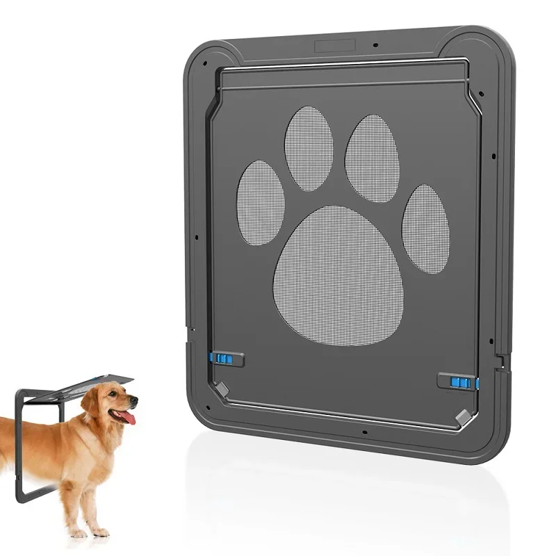 Pet Door with Safe Lockable Magnetic Screen - Image 6
