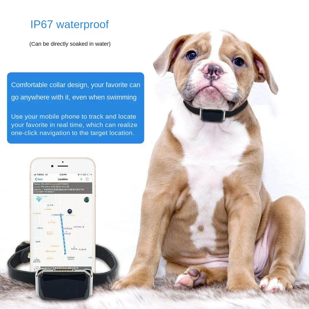 Pet GPS Locator Smart IP67 Waterproof Location Collar for Cats and Dogs - Image 4