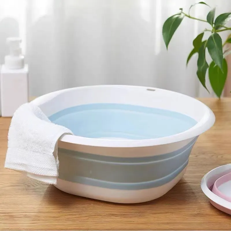 Portable Wash Basins Folding Laundry Tub Adult Baby Bath Basin Bathroom Kitchen Accessories Wash Basin - Image 4