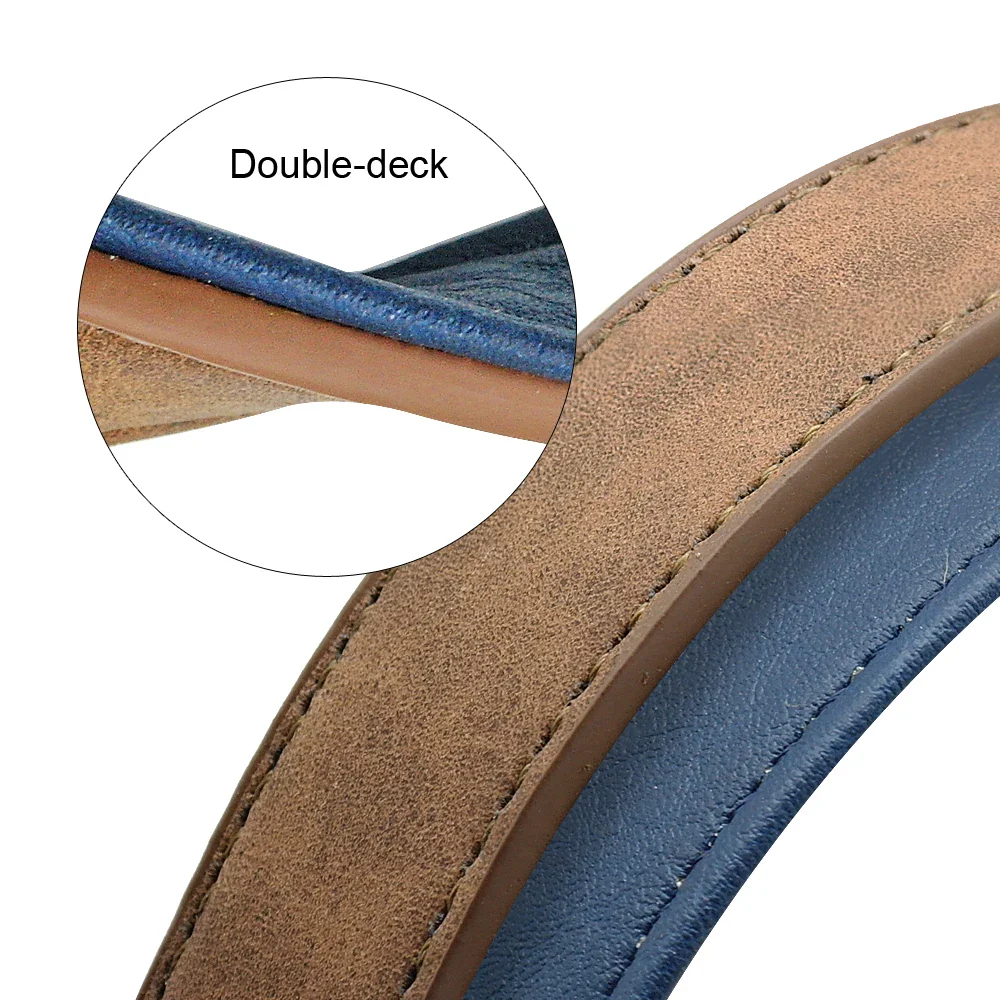 Premium 4ft Soft Leather Dog Leash with Padded Handle - Image 5
