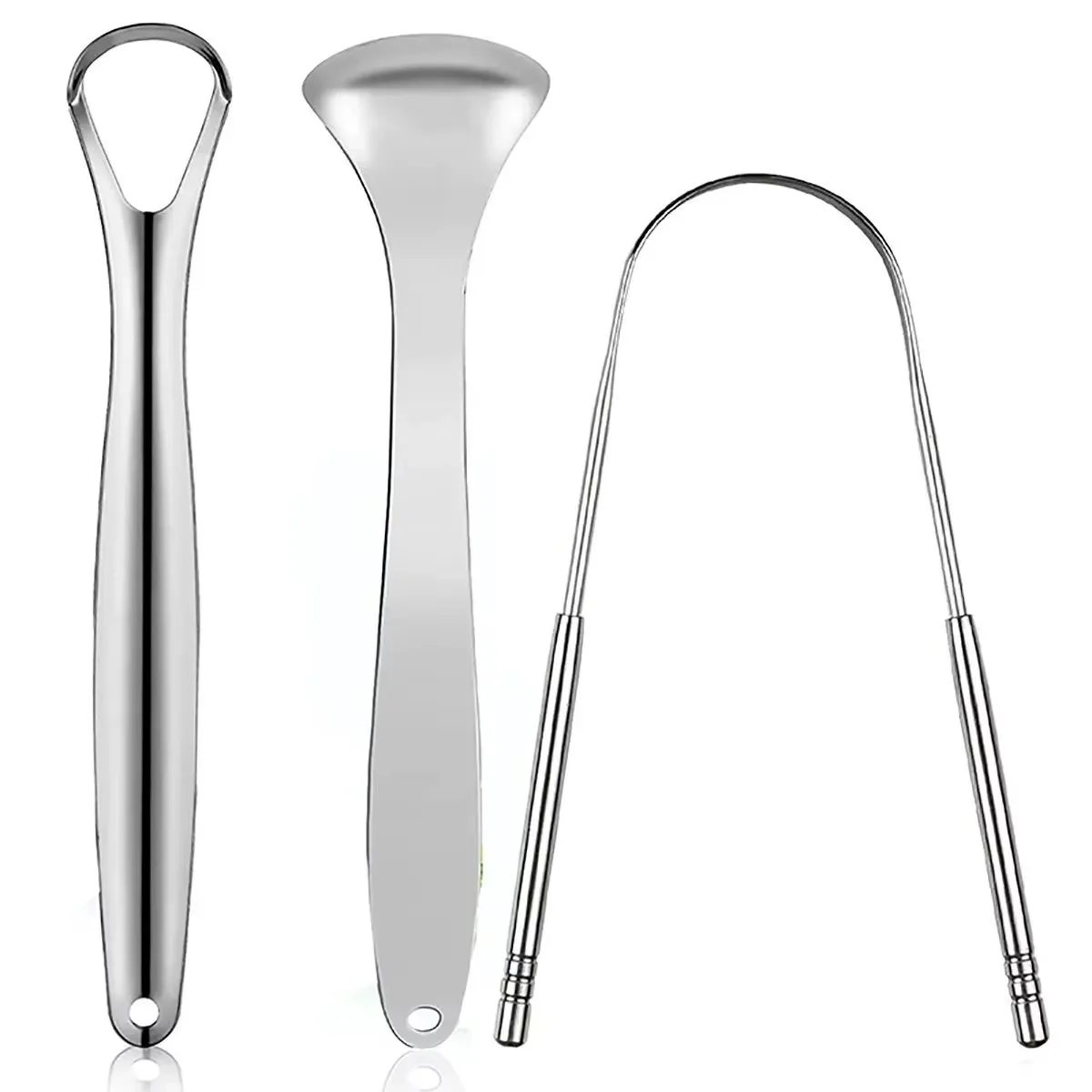 Premium Stainless Steel Tongue Scraper - Image 8