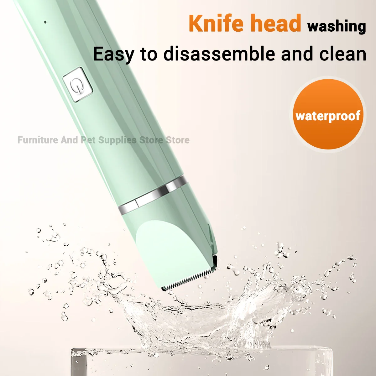 Professional 4-in-1 Electric Pet Grooming Kit - Image 5