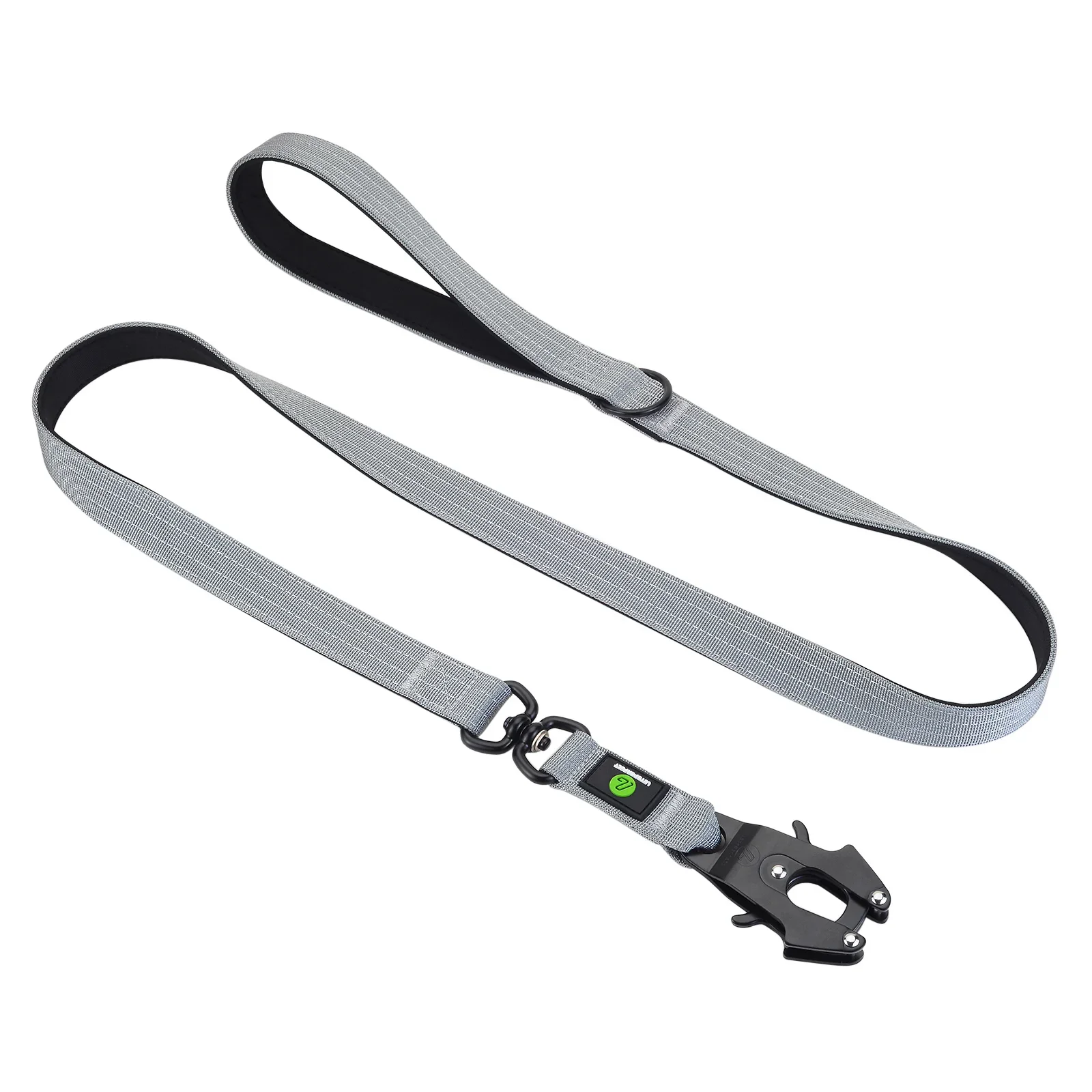 Quick Release Military Traffic Dog Leash with Heavy Duty Nylon Collar - Image 20