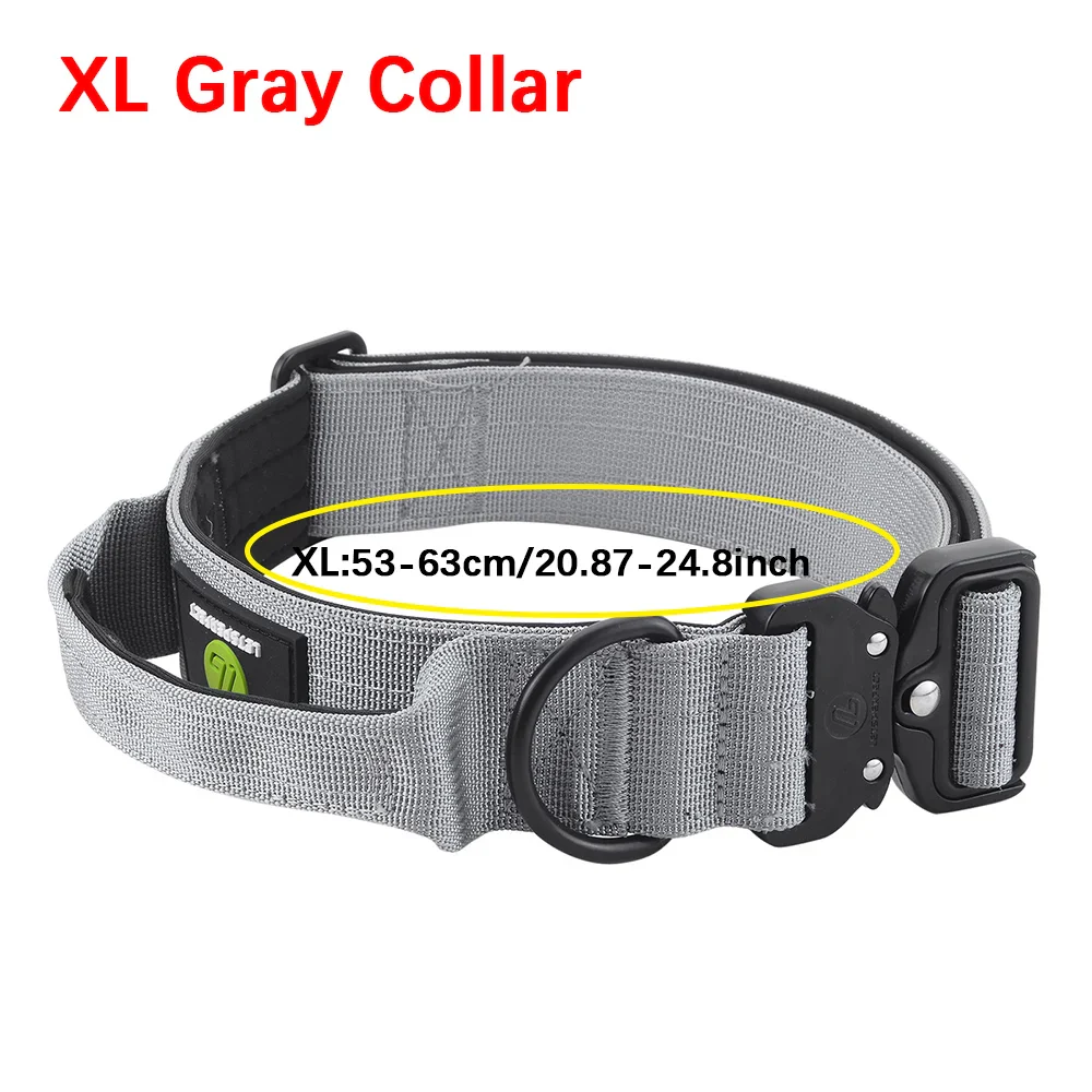 Quick Release Military Traffic Dog Leash with Heavy Duty Nylon Collar - Image 26