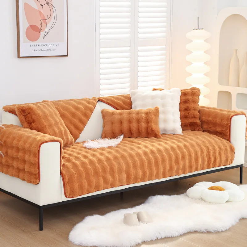 Rabbit Plush Lazy Sofa Cover - Image 6
