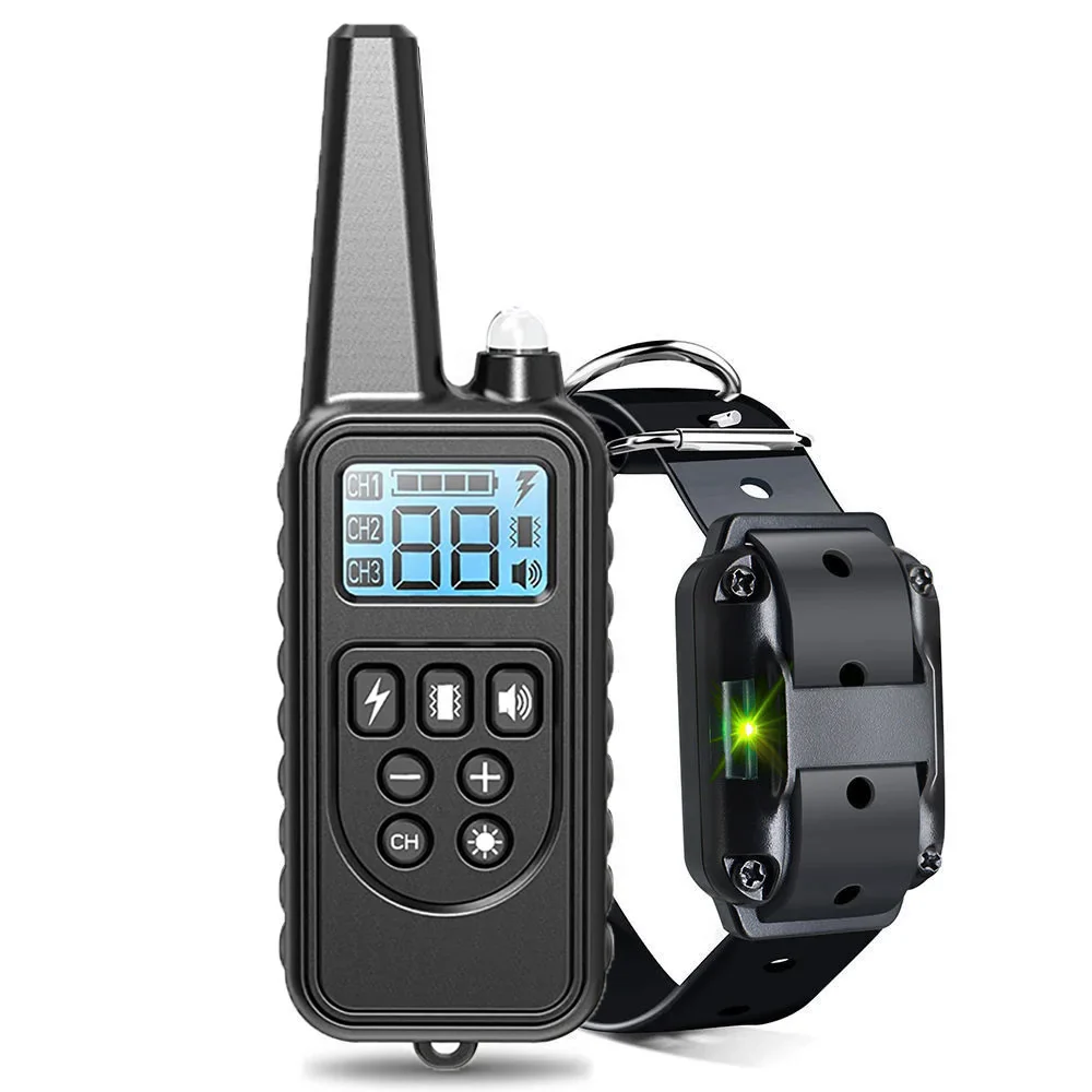 Rechargable Electric Dog Training Collar with Remote Control - Image 12