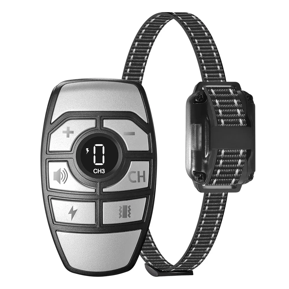 Rechargeable and Waterproof Electric Dog Training Collar with Remote Control - Image 2