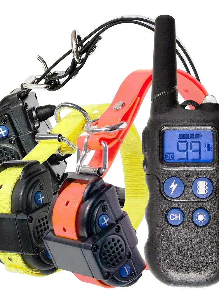 Rechargeable Electric Dog Training Collar with Walkie Talkie - Image 7