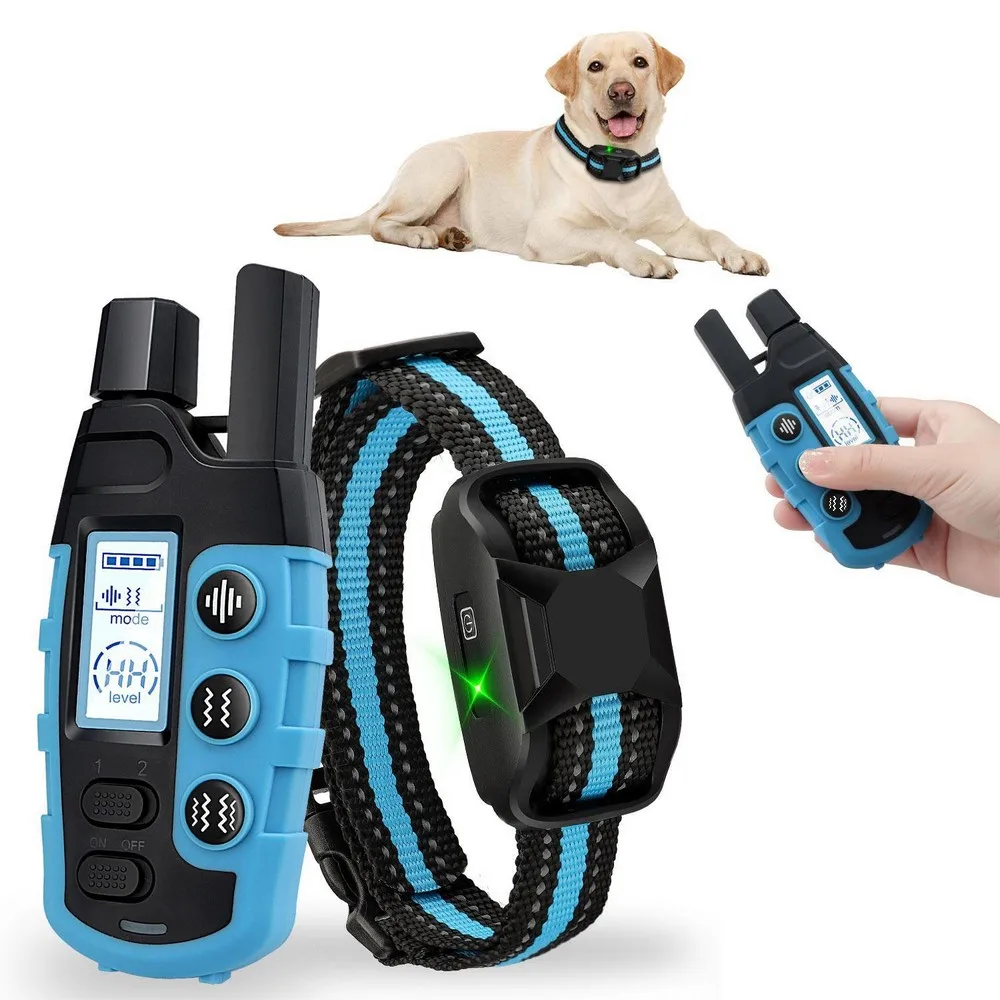 Rechargeable No-Shock and Waterproof Dog Training Collar with Beep and Vibration Modes - Image 7