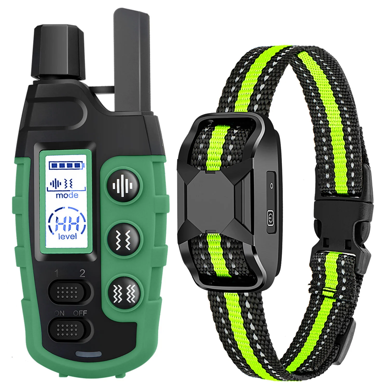 Rechargeable No-Shock and Waterproof Dog Training Collar with Beep and Vibration Modes - Image 8