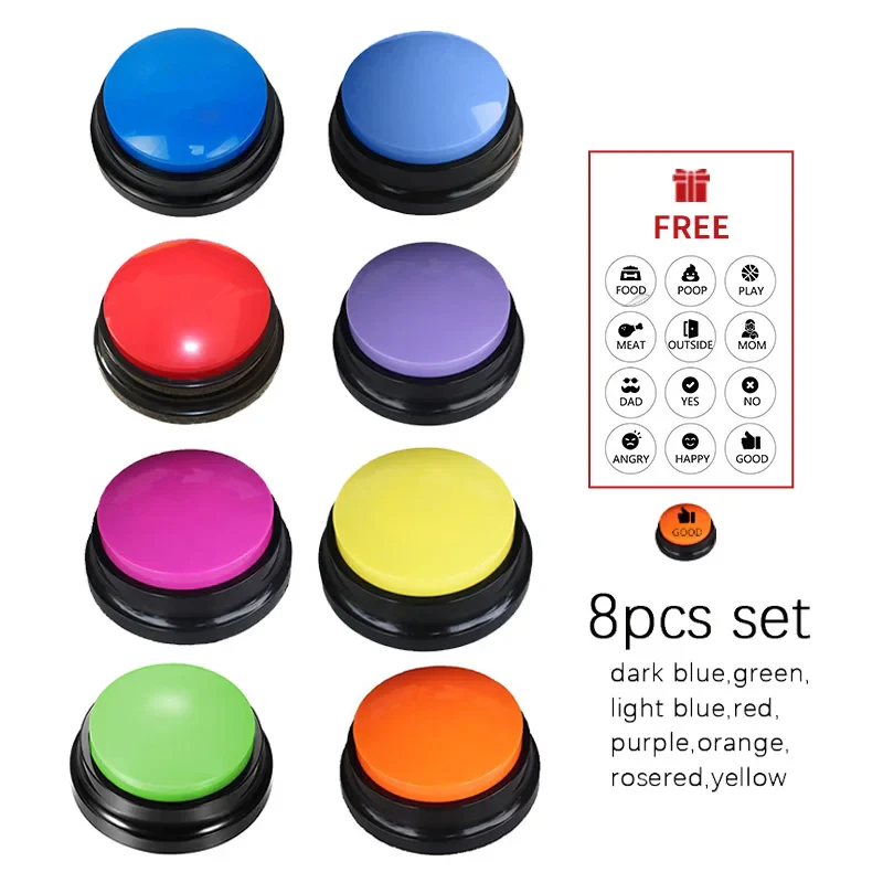Recordable Voice Communication Buttons for Pets - Interactive Training and Intelligence Toy - Image 7