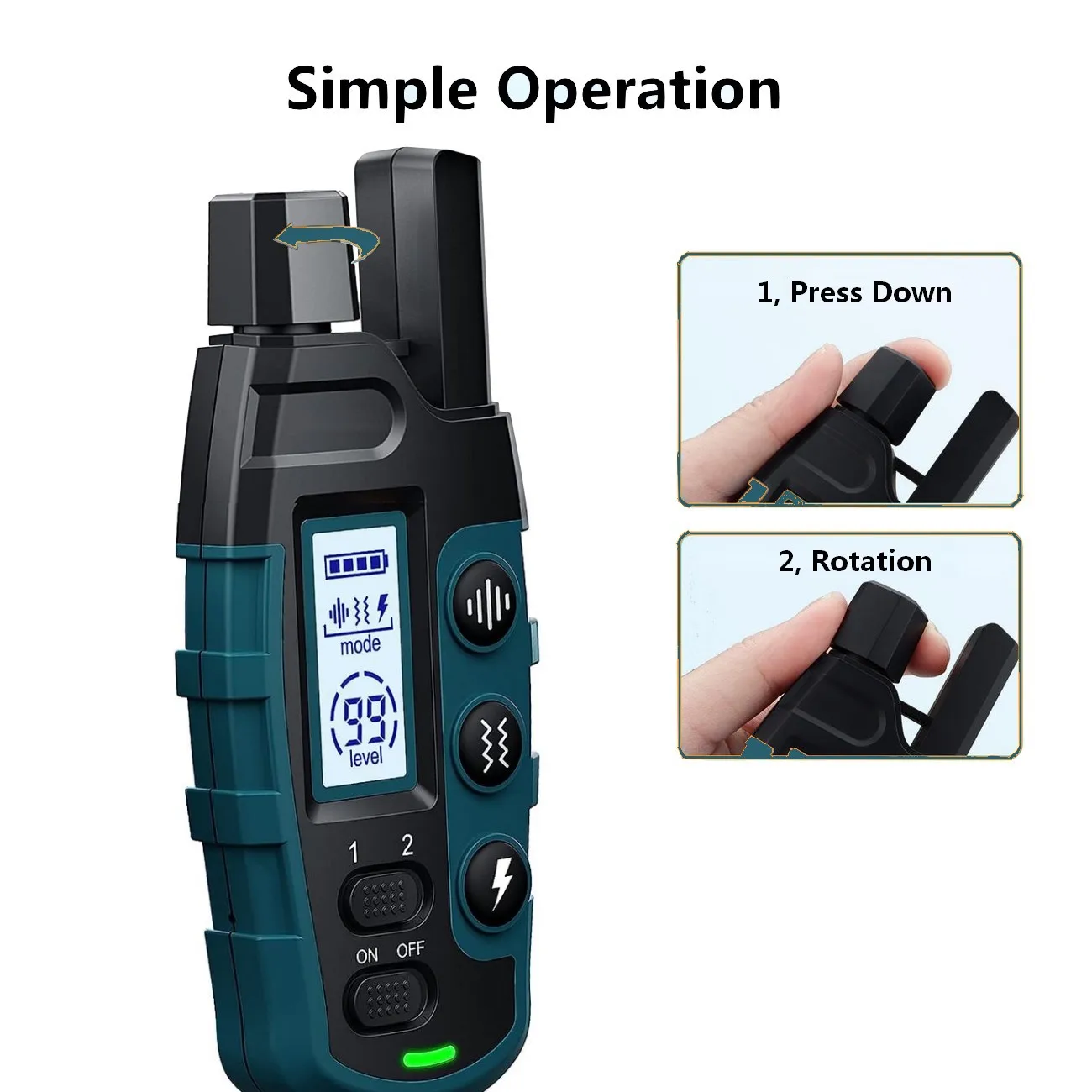 Replacement Remote for RS2 Model Dog Training Collar - Image 4