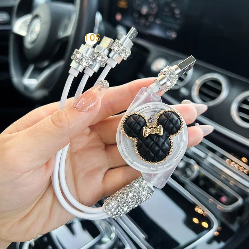 Retractable 3-in-1 Fast Charge Data Cable for Car - Image 12