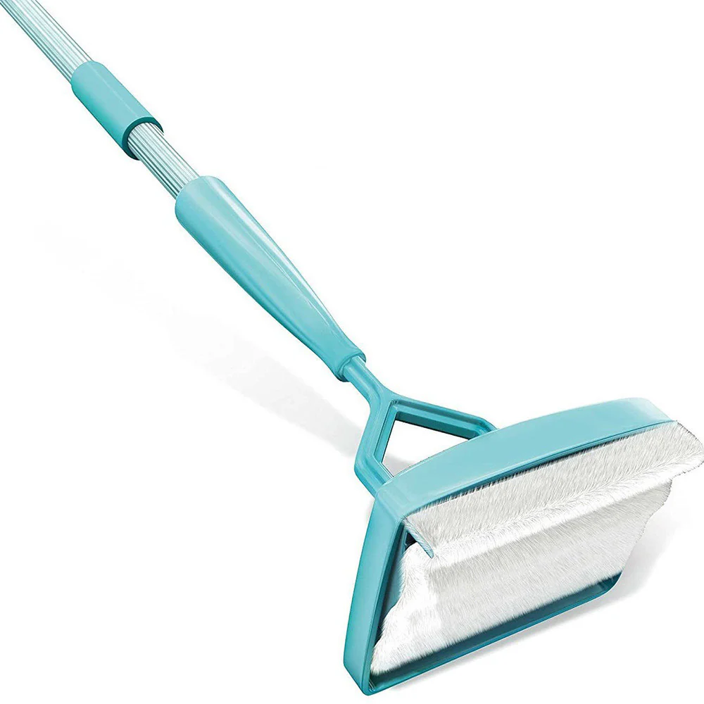 Retractable Cleaning Brush with Stainless Steel Handle - Image 3