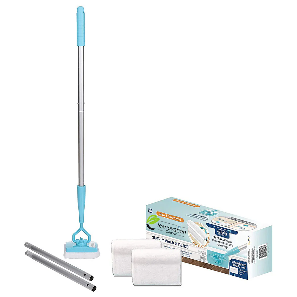 Retractable Cleaning Brush with Stainless Steel Handle - Image 4