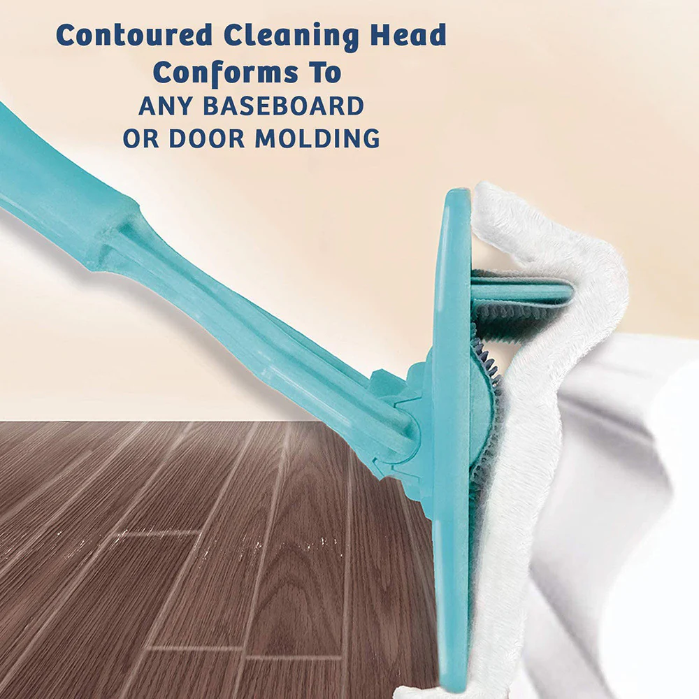 Retractable Cleaning Brush with Stainless Steel Handle - Image 5