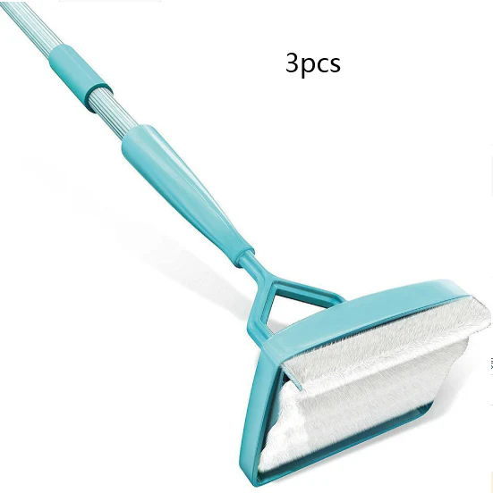 Retractable Cleaning Brush with Stainless Steel Handle - Image 8