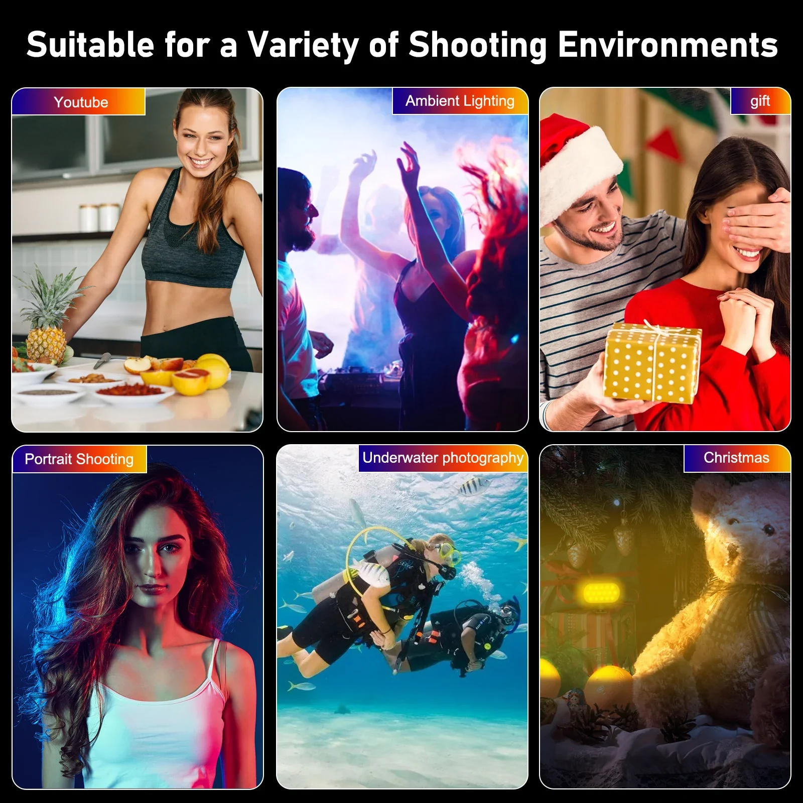 RGB Fill Light for Photography and Outdoor Vlogging - Image 4