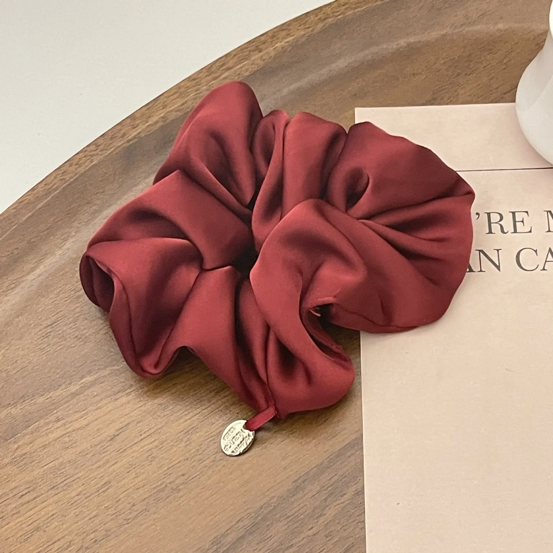 Satin Silk Hair Scrunchies - Image 10