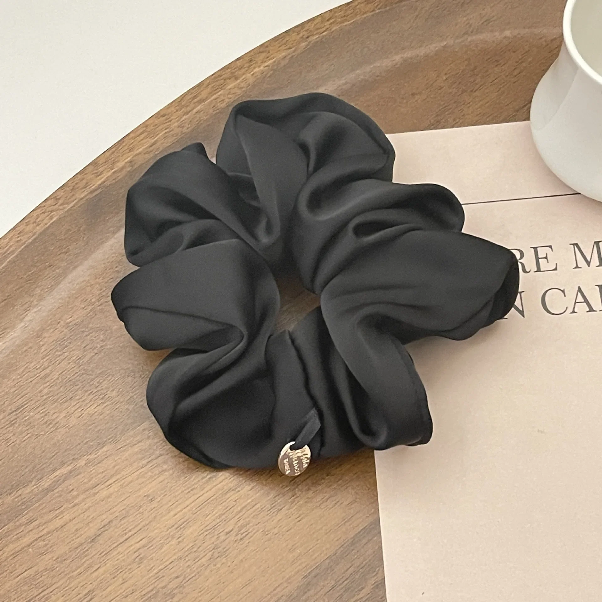 Satin Silk Hair Scrunchies - Image 11
