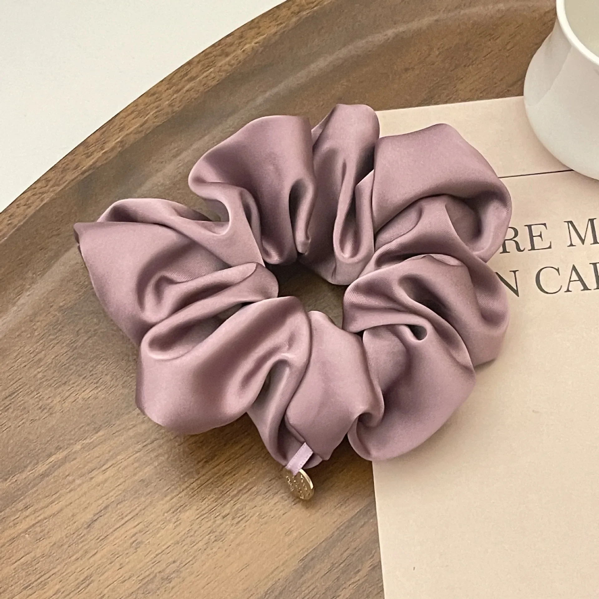 Satin Silk Hair Scrunchies - Image 8
