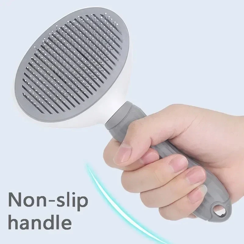 Self-Cleaning Pet Grooming Brush – Hair Remover Comb for Dogs & Cats - Image 3