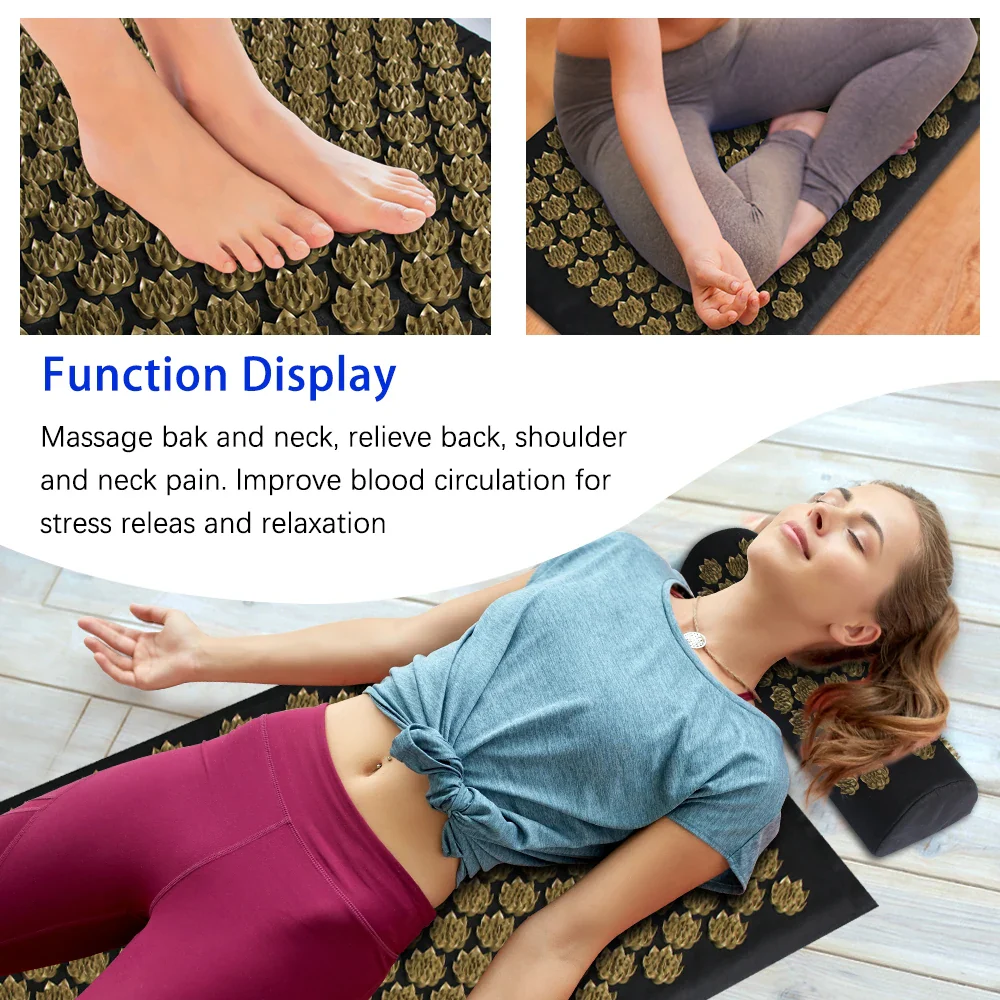 Shiatsu Acupressure Yoga Mat - Image 6